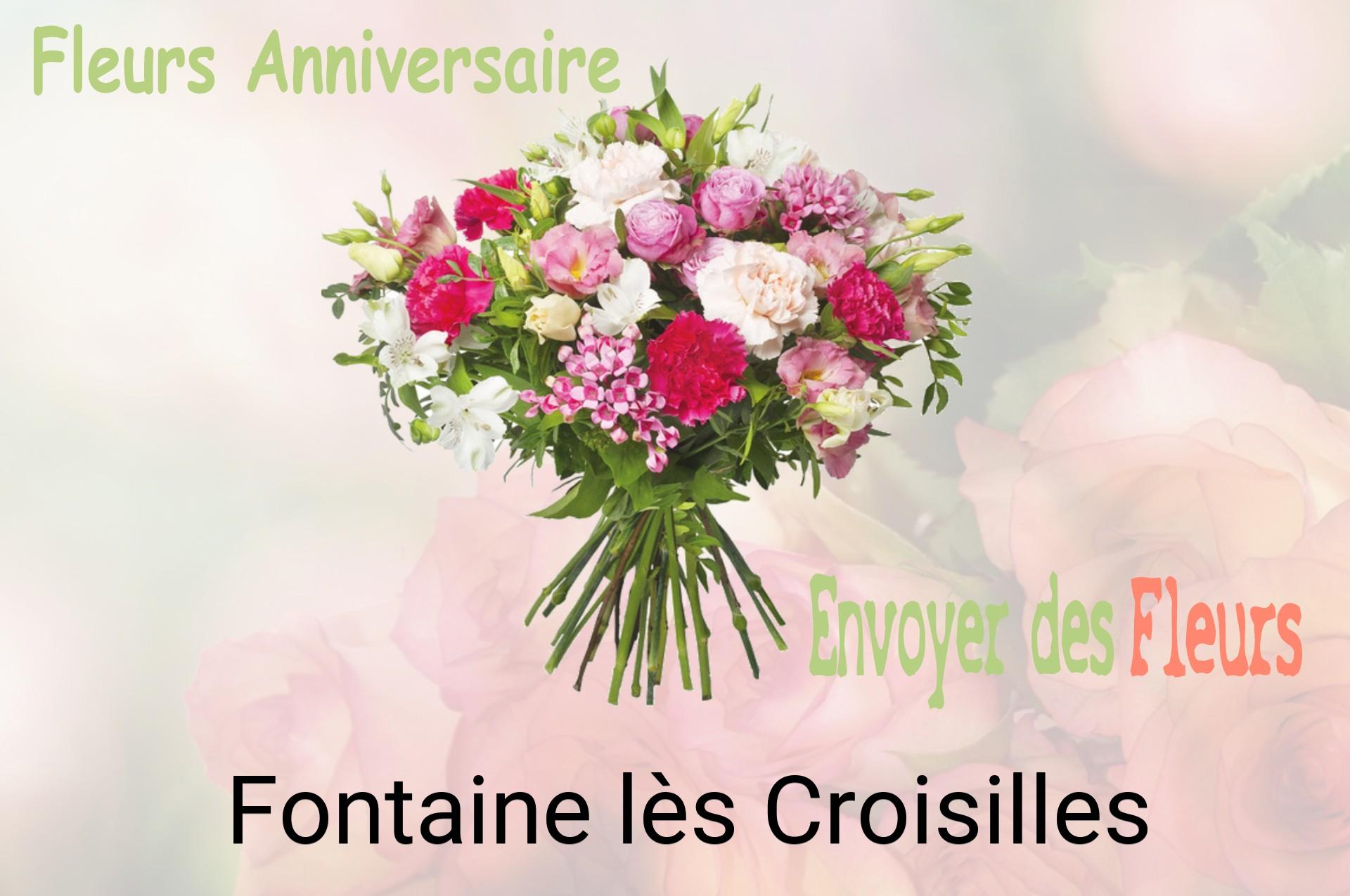 Bouquet de fleurs d’anniversaire livré à Fontaine-lès-Croisilles